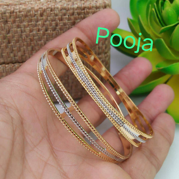 Gold platinum bangles deals designs