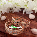 Pooja Bangles Mirror Bangles Set