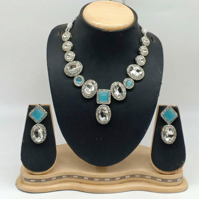 Pooja Bangles Crystal Stone Choker Necklace Set