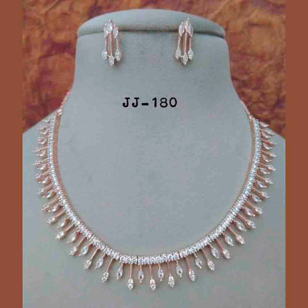 Pooja Bangles AD Stone Choker Necklace Set