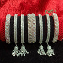 Pooja Bangles Austrian Stone & Thread Bangles Set