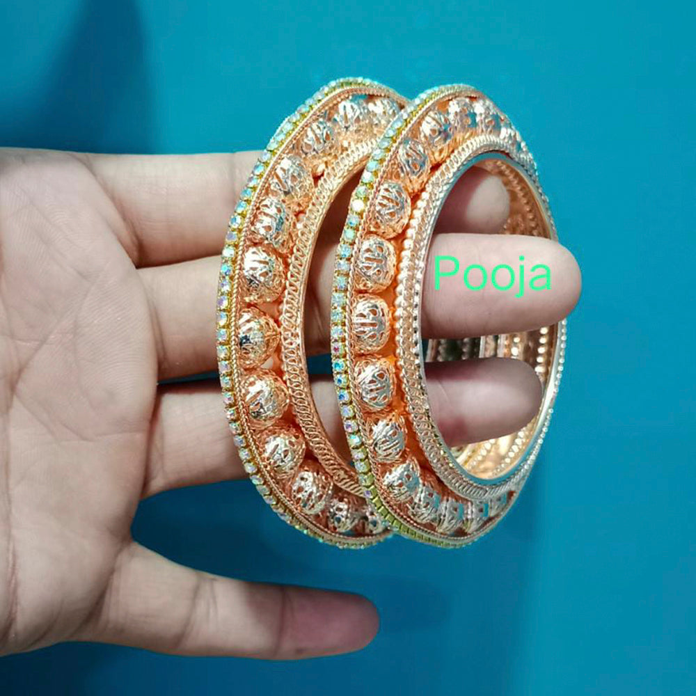 Pooja Bangles Gold Plated Bangles Set