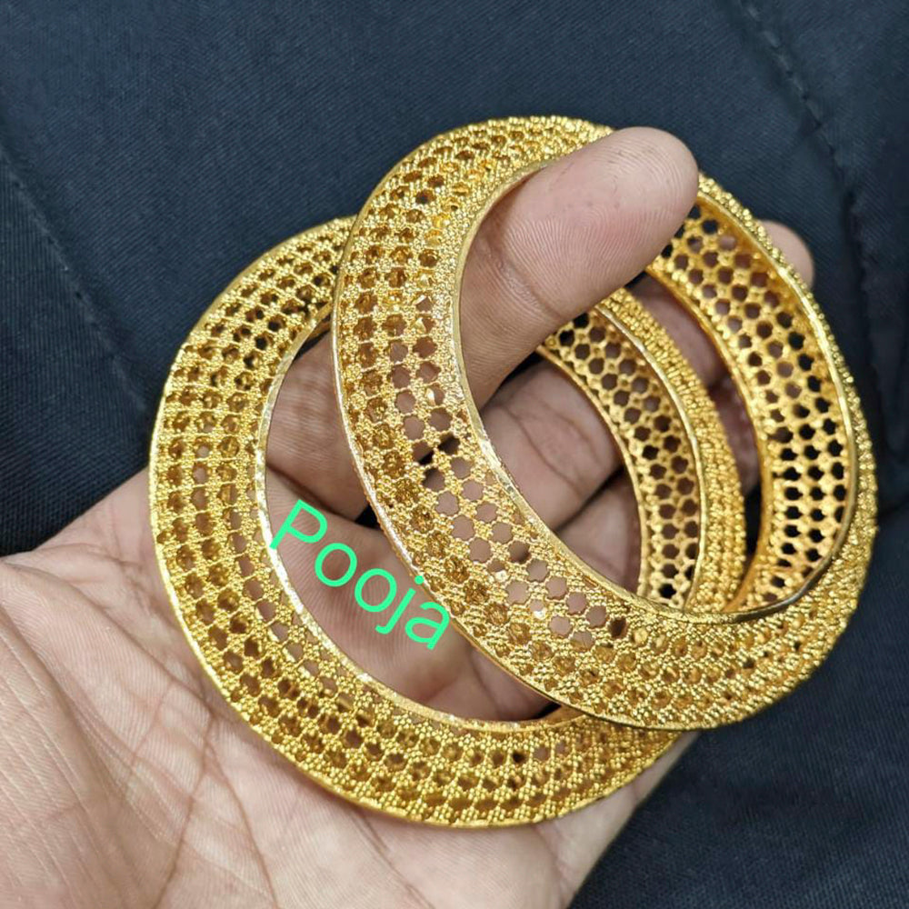 Pooja Bangles Gold Plated Bangles Set