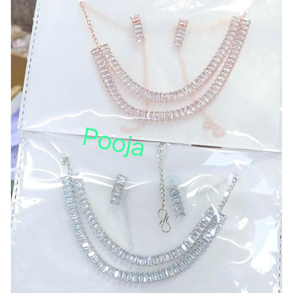Pooja Bangles Pack Of 2 Combo Necklace Set