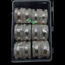 Pooja Bangles Silver Plated Bangles Set