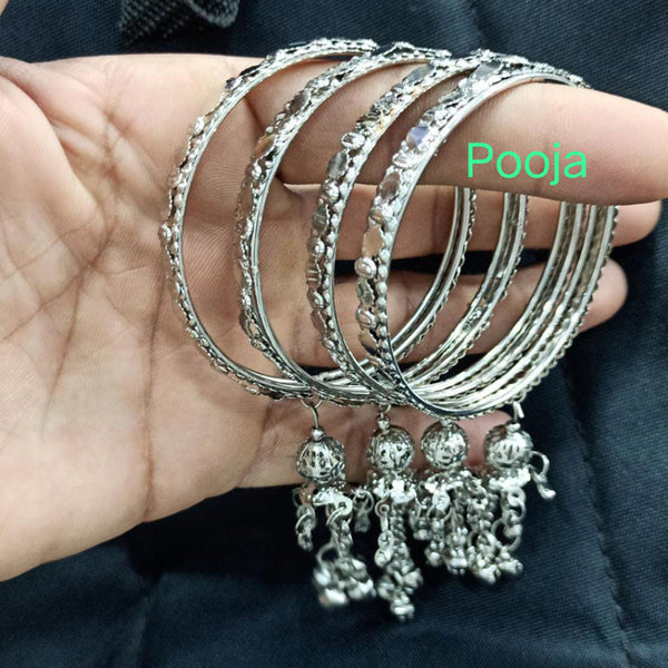 Pooja Bangles Silver Plated Bangles