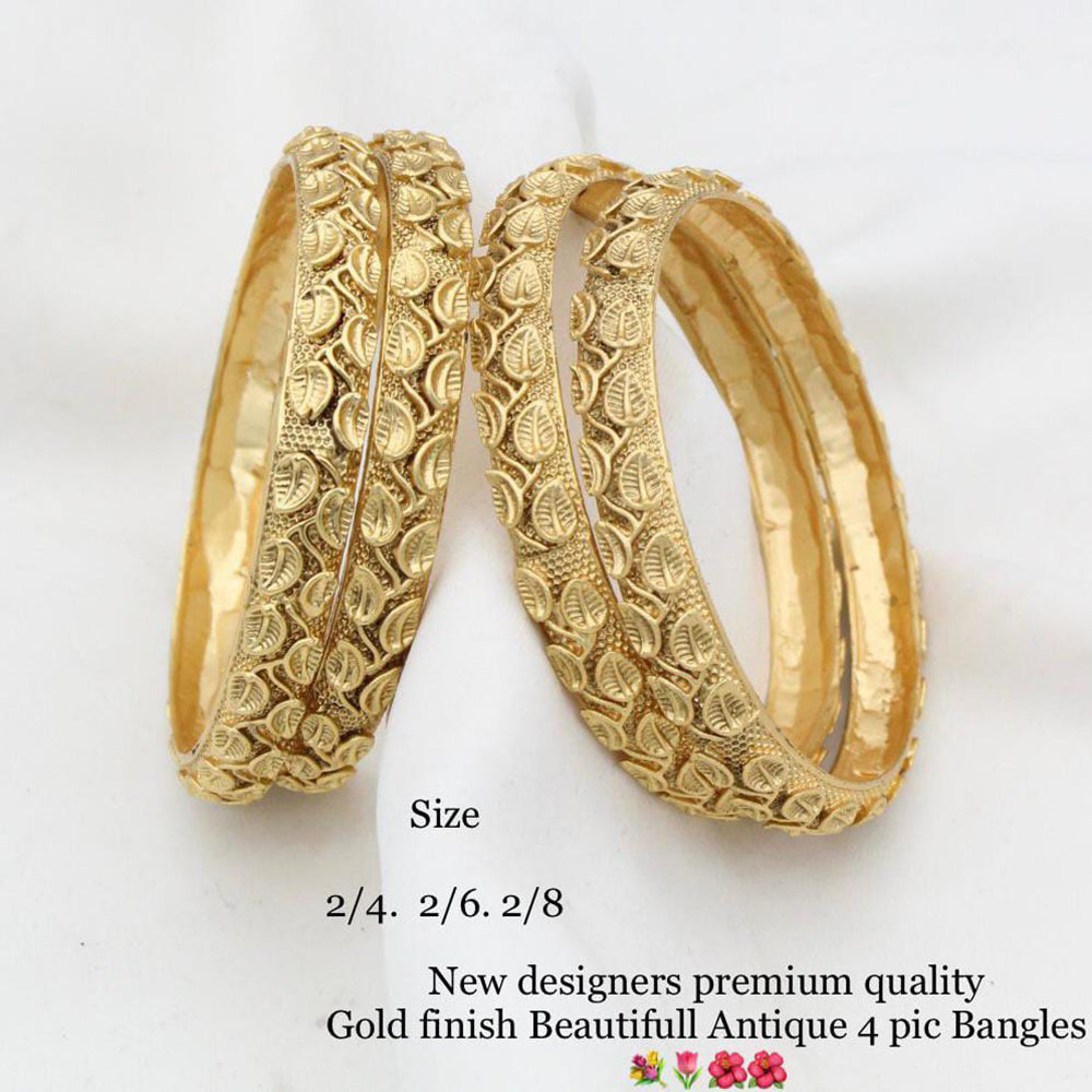 Pooja Bangles Gold Plated Bangles Set