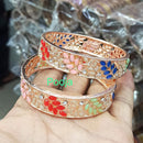 Pooja Bangles Gold Plated Bangles Set