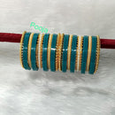 Pooja Bangles Gold Plated Acrylic Bangles Set