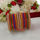 Pooja Bangles Gold Plated Thread Bangles Set