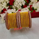 Pooja Bangles Gold Plated Thread Bangles Set