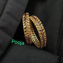 Pooja Bangles Gold Plated Bangle Set