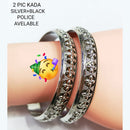 Pooja Bangles Oxidised Plated Bangles Set