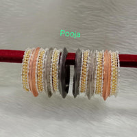 Pooja Bangles Mix Plated Bangles Set
