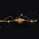 Pooja Bangles Gold Plated Pota Stone Kamarband