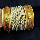 Pooja Bangles Gold Plated Bangles Set