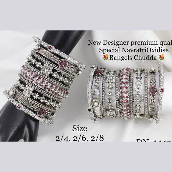 Pooja Bangles oxidised Bangles set