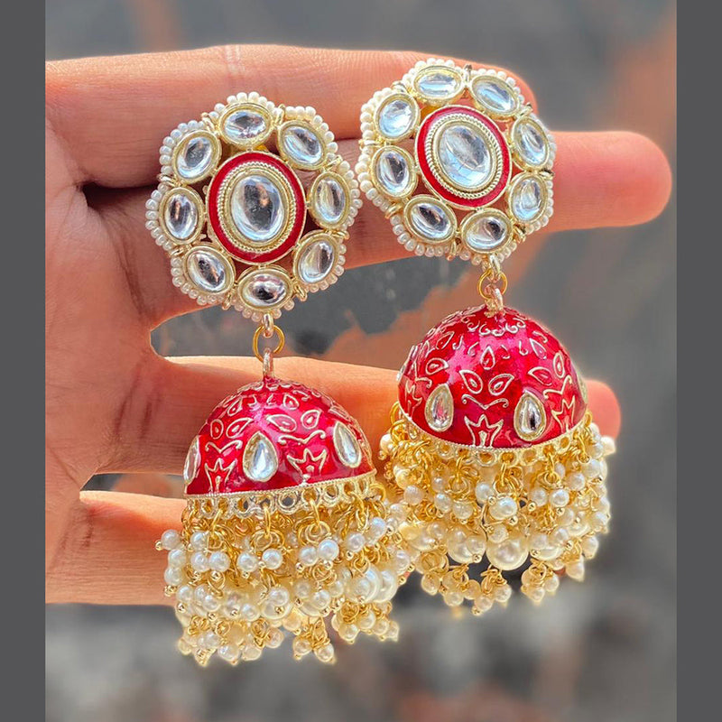 Mehru”Mirror earring tikka set – Bawaries