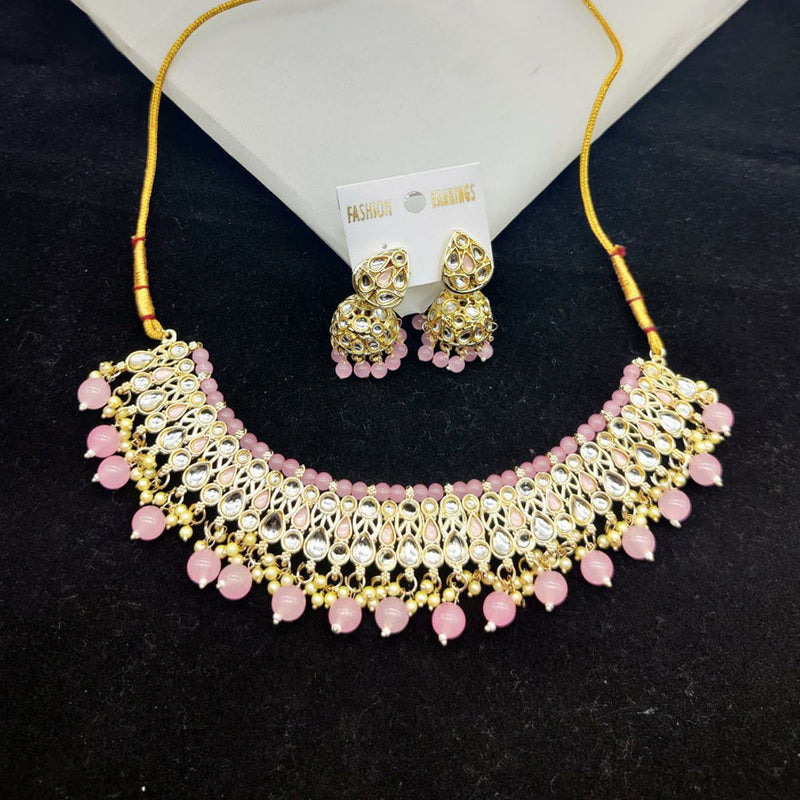 Pooja Bangles Gold Plated Necklace Set