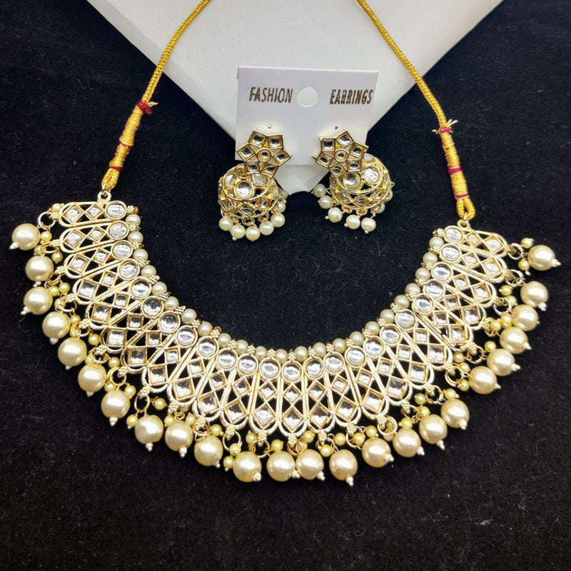 Pooja Bangles Gold Plated Necklace Set