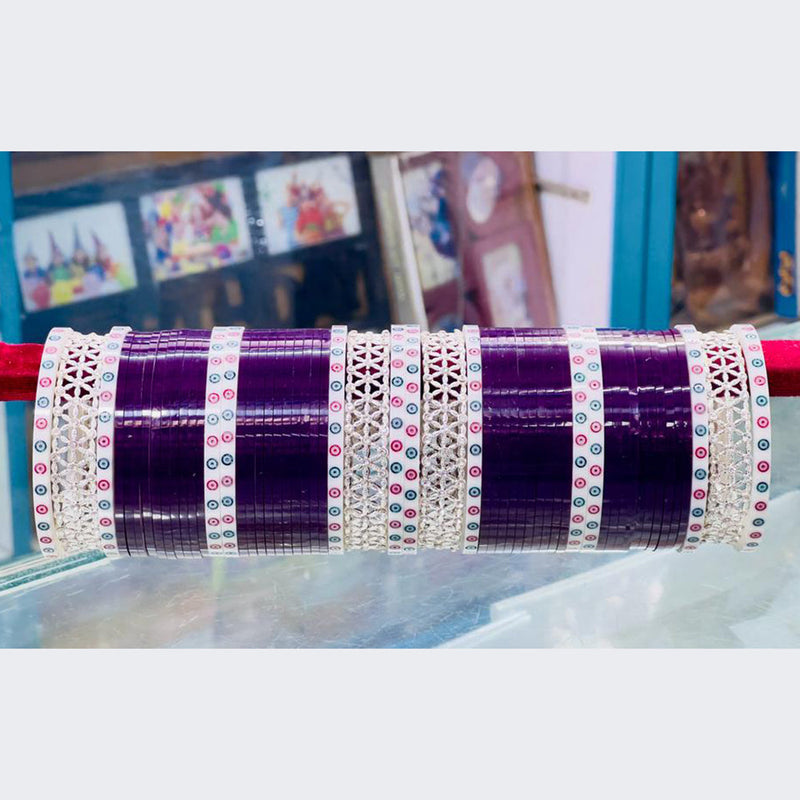 Pooja Bangles Acrylic Bangles Set