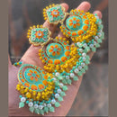 Pooja Bangles Gold Plated Meenakari Earrings