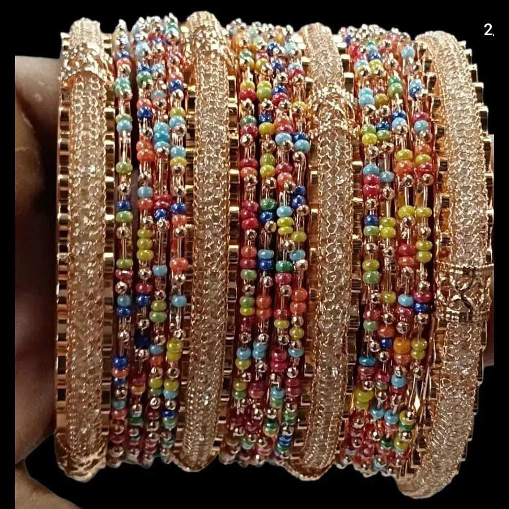 Pooja Bangles Gold Plated Bangles Set