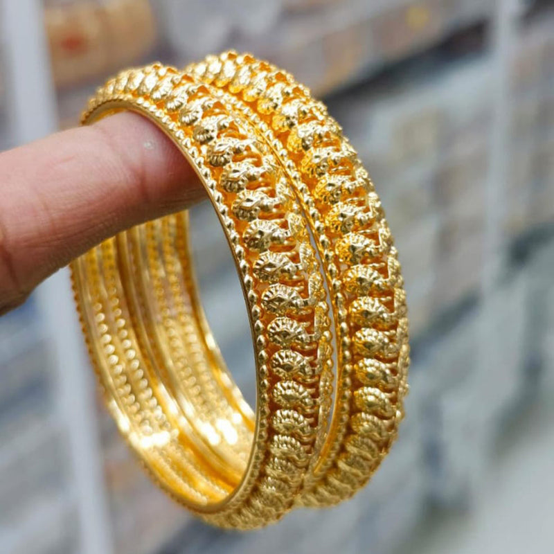 Pooja Bangles Gold Plated Bangles Set