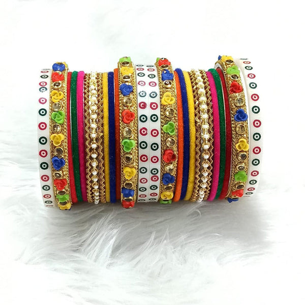 Pooja Bangles Gold  Plated Bangle Set