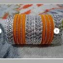 Pooja Bangles Silver Plated Bangles Set
