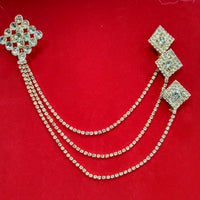 Arya Creation Gold Plated Brooch