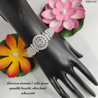 Heera Jewellers American Diamond Adjustable Bracelet