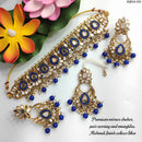 Heera Jewellers Gold Plated Mirror & Beads Necklace Set