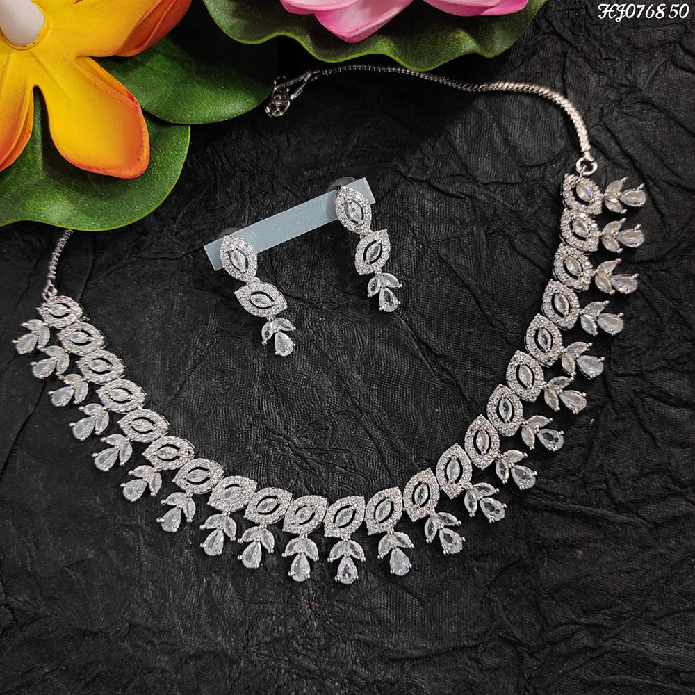 Fancy Diamond Necklace - Kaufmann de Suisse Diamond Jewelry Delray Beach FL