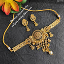 Heera Jewellers Crystal Stone Choker Necklace Set