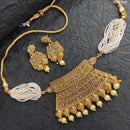 Heera Jewellers Crystal Stone Choker Necklace Set