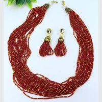 Mahavir Beads Mala Nacklace Set