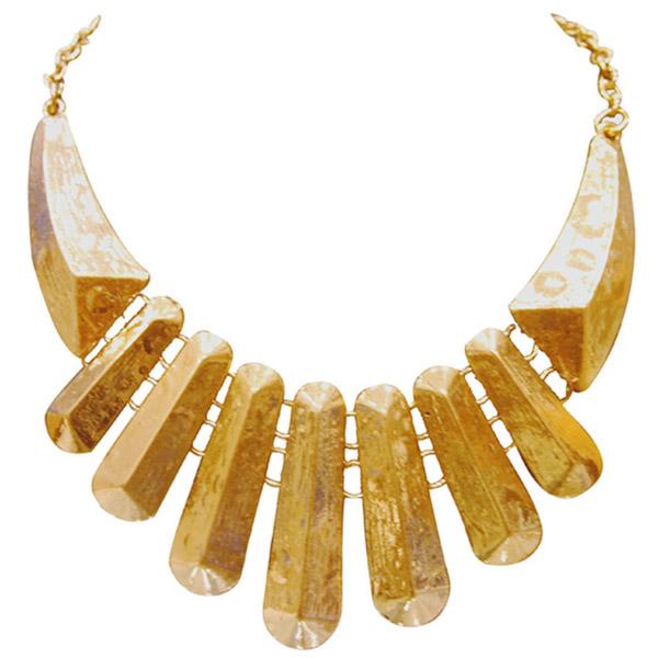 Urthn Golden Statement Necklace - 1102563