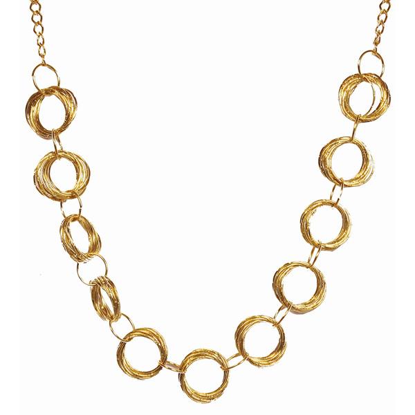 Jeweljunk Fashionable Golden Necklace - 1103320