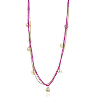 Jeweljunk Gold Plated Long Chain Necklace - 1104002