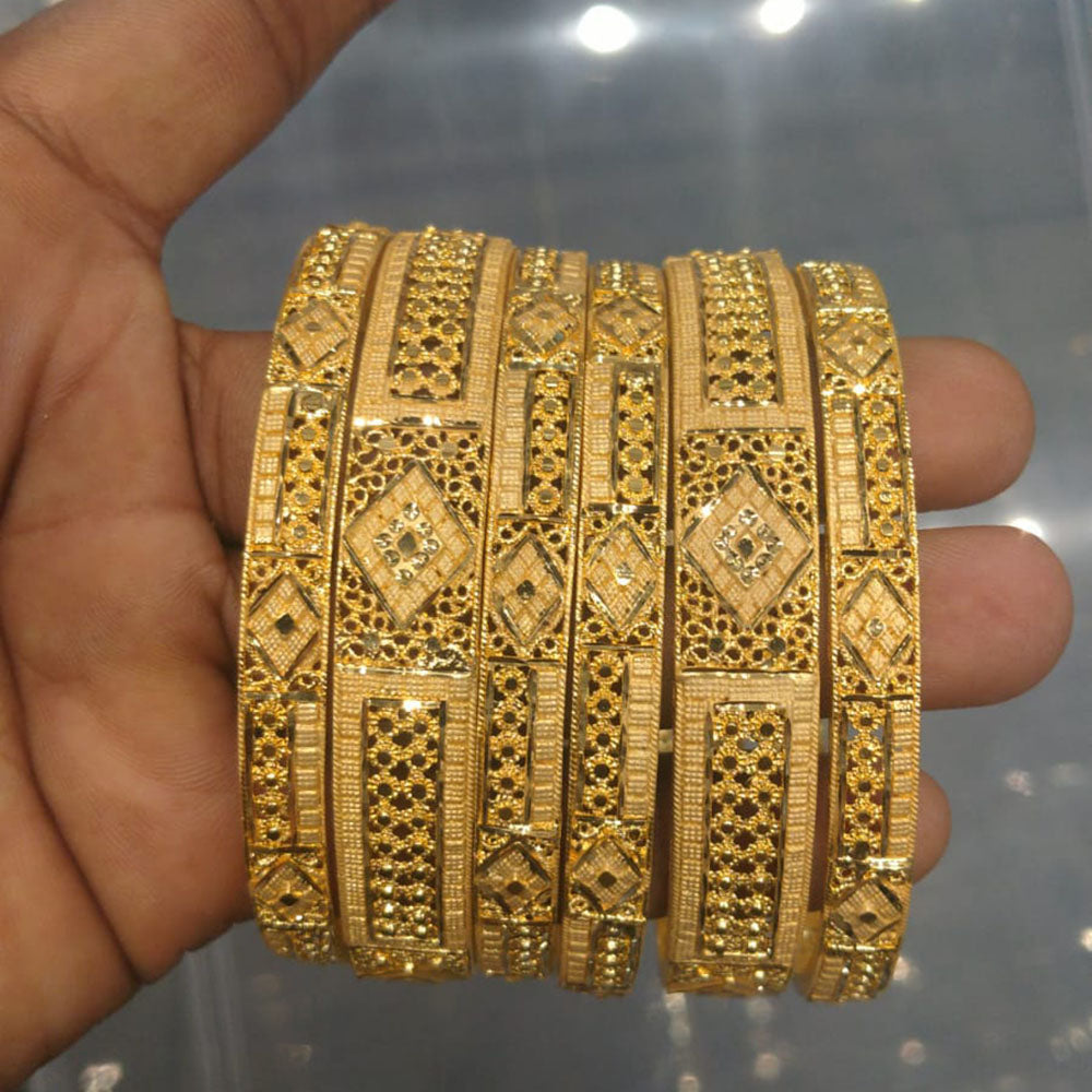 Pari Art Jewellery Forming Gold Bangles Set