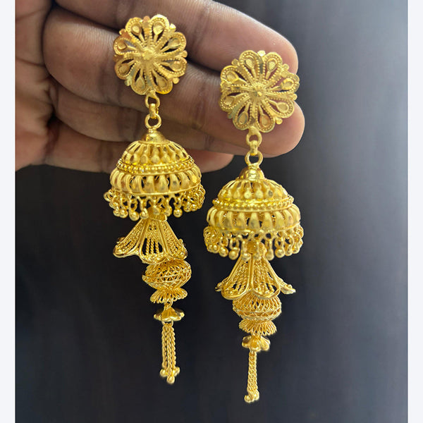 22K Yellow Gold Earrings (15.8gm) – Virani Jewelers