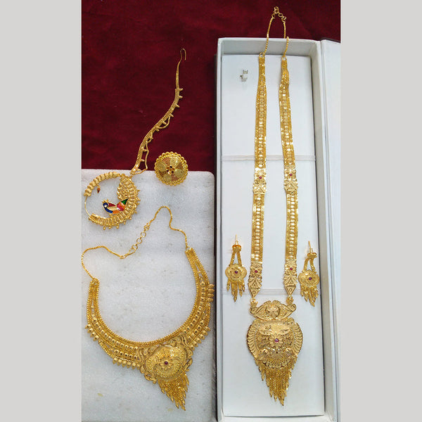 Pari Art Jewellery Forming Gold Combo Set