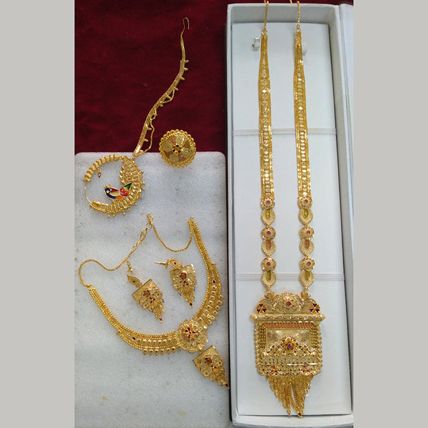 Pari Art Jewellery Forming Gold Combo Set