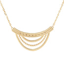 Jeweljunk Gold Plated  Statement Necklace - 1105403