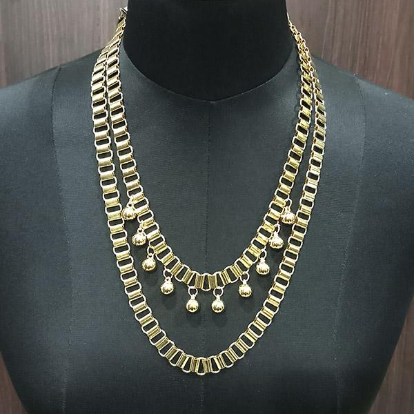 Urthn Gold Plated Statement Necklace - 1106022A