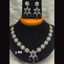 Jain Jewellers American Diamond Necklace Set - 11061508