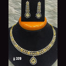Jain Jewellers American Diamond Necklace Set - 11061510