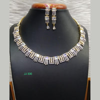 Jain Jewellers American Diamond Necklace Set