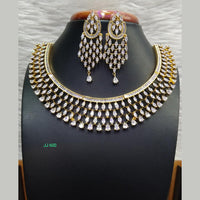 Jain Jewellers American Diamond Necklace Set